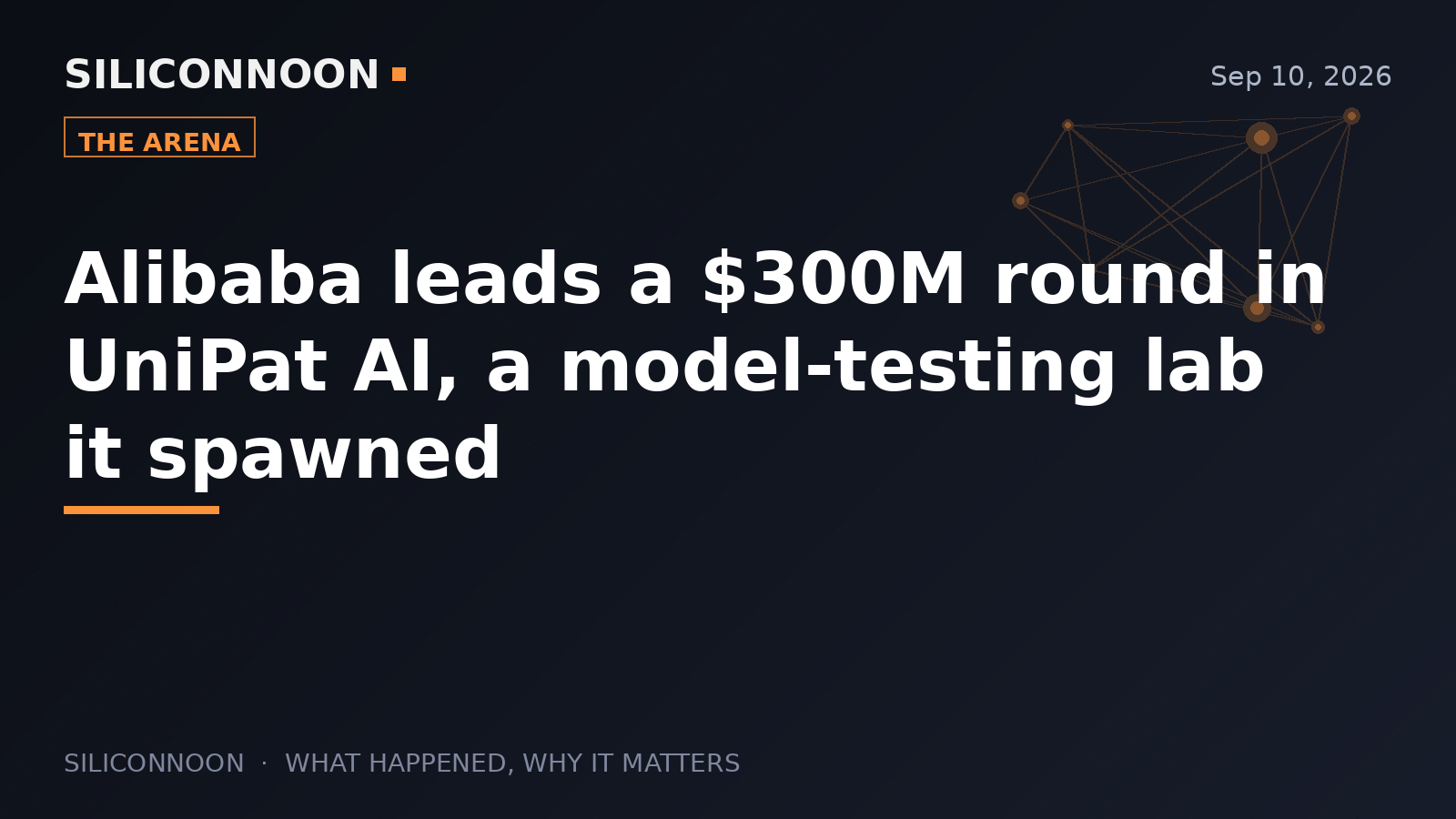 Alibaba leads a $300M round in UniPat AI, a model-testing lab it spawned