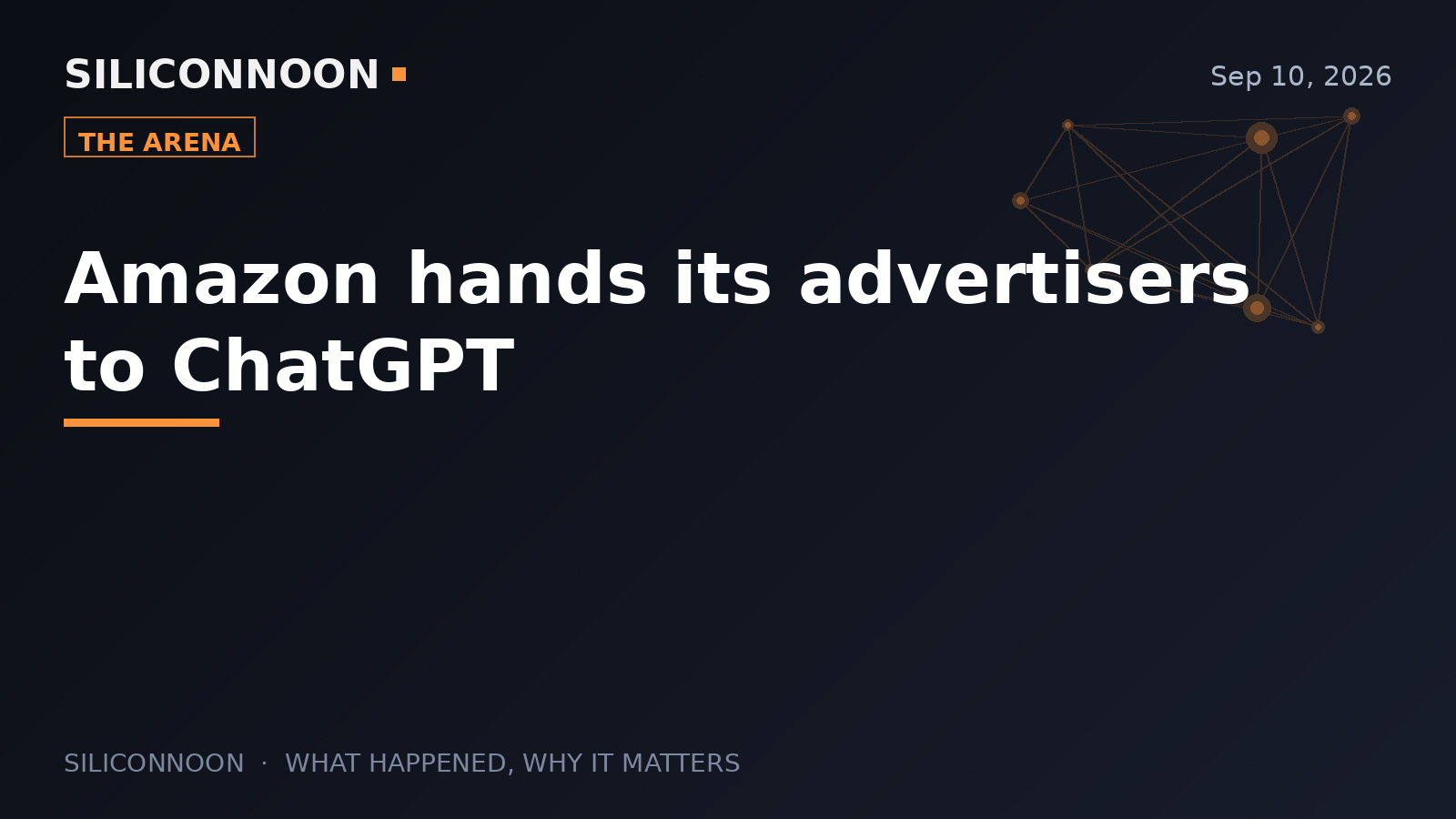Amazon hands its advertisers to ChatGPT
