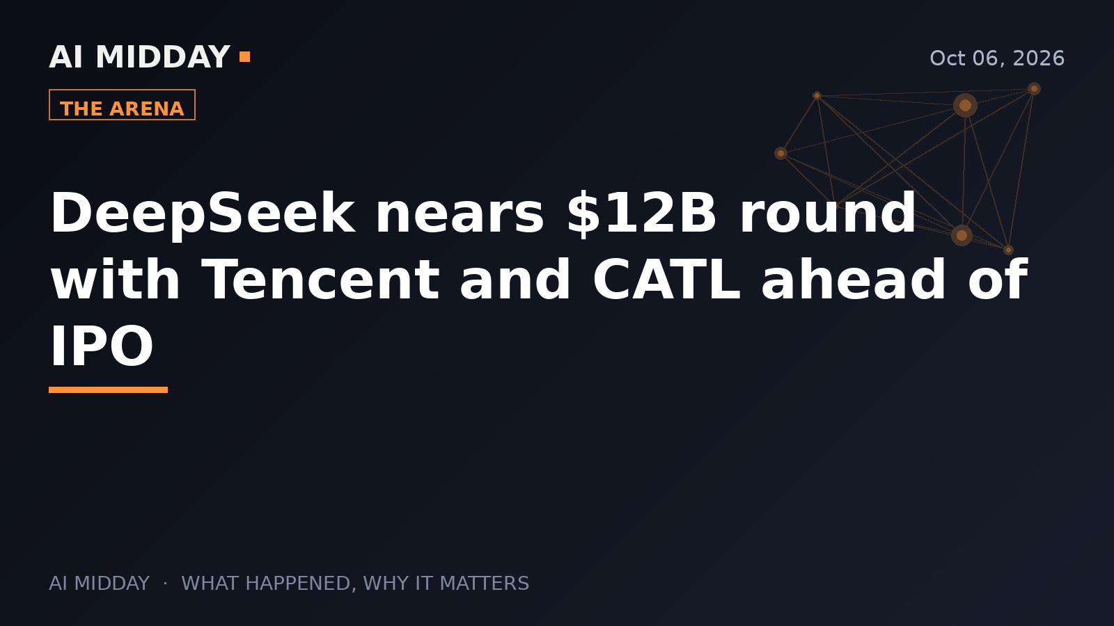 DeepSeek nears $12B round with Tencent and CATL ahead of IPO